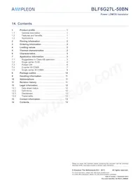 BLF6G27L-50BN Datasheet Page 14