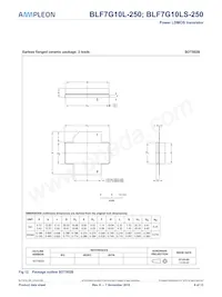 BLF7G10L-250 Datasheet Page 9