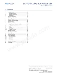 BLF7G10L-250 Datasheet Page 13