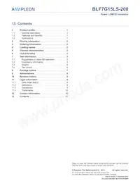 BLF7G15LS-200 Datasheet Page 11