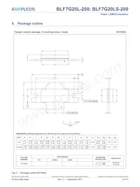 BLF7G20L-200 Datasheet Pagina 8
