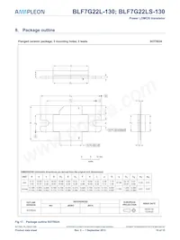BLF7G22L-130 Datasheet Pagina 10