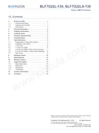 BLF7G22L-130 Datasheet Page 15
