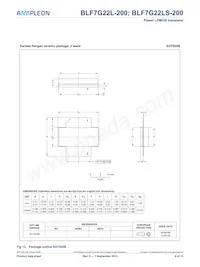 BLF7G22LS-200 Datasheet Page 9