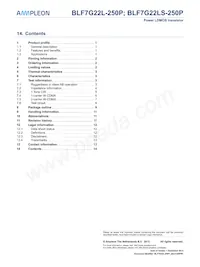 BLF7G22LS-250P Datasheet Page 14