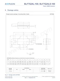 BLF7G24L-100 Datasheet Page 9