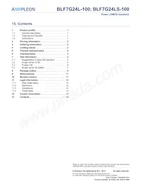 BLF7G24L-100 Datasheet Page 14