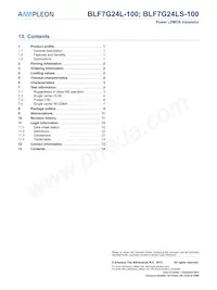 BLF7G24L-100 Datasheet Pagina 14