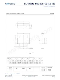 BLF7G24L-140 Datasheet Page 10
