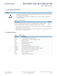 BLF7G27L-100 Datasheet Page 11