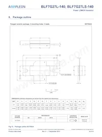 BLF7G27LS-140 Datasheet Page 9