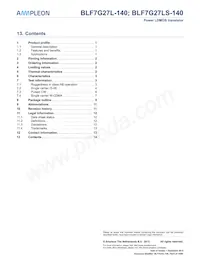 BLF7G27LS-140 Datasheet Page 14
