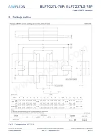 BLF7G27LS-75P Datasheet Page 8