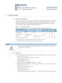 BLF878 Datasheet Copertura