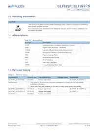 BLF879P Datasheet Page 13