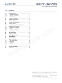 BLF879P Datasheet Page 16