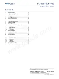 BLF882U Datasheet Page 12