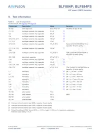 BLF884PS Datasheet Pagina 7