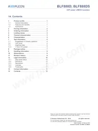 BLF888DSU Datasheet Page 12