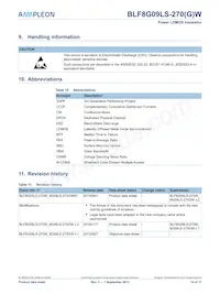 BLF8G09LS-270WU Datasheet Page 14