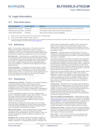 BLF8G09LS-270WU Datasheet Page 15