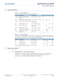BLF8G10LS-300PU Datasheet Page 3