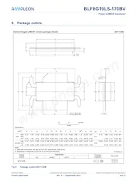 BLF8G19LS-170BVU Datasheet Page 9