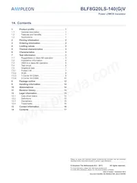 BLF8G20LS-140GVQ Datasheet Pagina 17