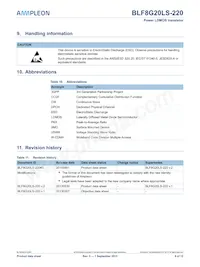 BLF8G20LS-220U Datasheet Page 9
