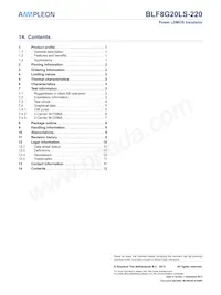 BLF8G20LS-220U Datasheet Page 12