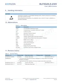 BLF8G20LS-230VJ Datasheet Page 9