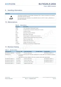BLF8G20LS-260A Datasheet Page 12