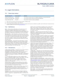 BLF8G20LS-260A Datasheet Page 13