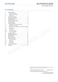 BLF8G20LS-260A Datasheet Page 15