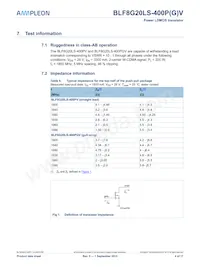 BLF8G20LS-400PGVJ Datasheet Pagina 4