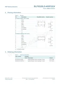 BLF8G20LS-400PVQ Datasheet Page 2