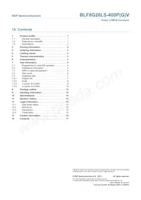 BLF8G20LS-400PVQ Datasheet Pagina 17