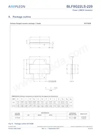 BLF8G22LS-220U Datasheet Page 8