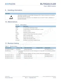 BLF8G22LS-220U Datasheet Page 9
