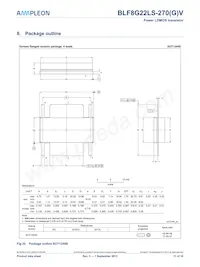 BLF8G22LS-270V Datasheet Page 11