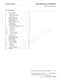 BLF8G27LS-100GVJ Datasheet Page 14