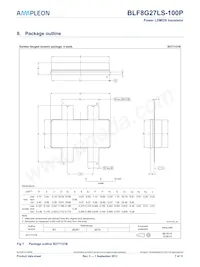 BLF8G27LS-100PU Datasheet Page 7