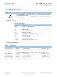 BLF8G27LS-100PU Datasheet Pagina 8