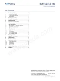BLF8G27LS-100U Datasheet Page 12