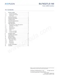 BLF8G27LS-140 Datasheet Page 14