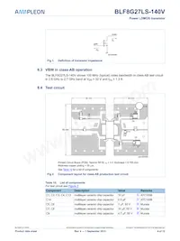BLF8G27LS-140V Datasheet Page 4