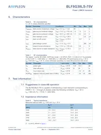 BLF8G38LS-75VJ Datasheet Page 3