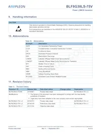 BLF8G38LS-75VJ Datasheet Page 9