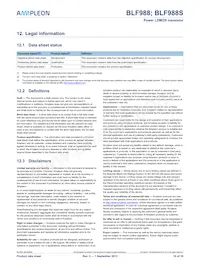 BLF988S Datasheet Page 16