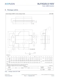 BLF9G20LS-160VJ Datasheet Page 8